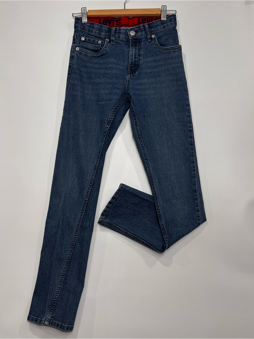 Levi's Men’s Slim Straight Jeans - Indigo Blue